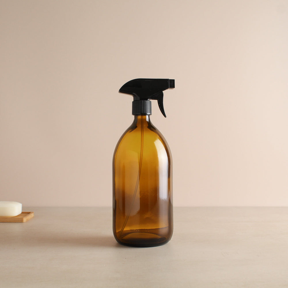 Amber Glass Spray Bottle - Namie Home