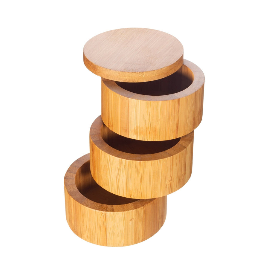 Bamboo Triple Spice Jar - Namie Home