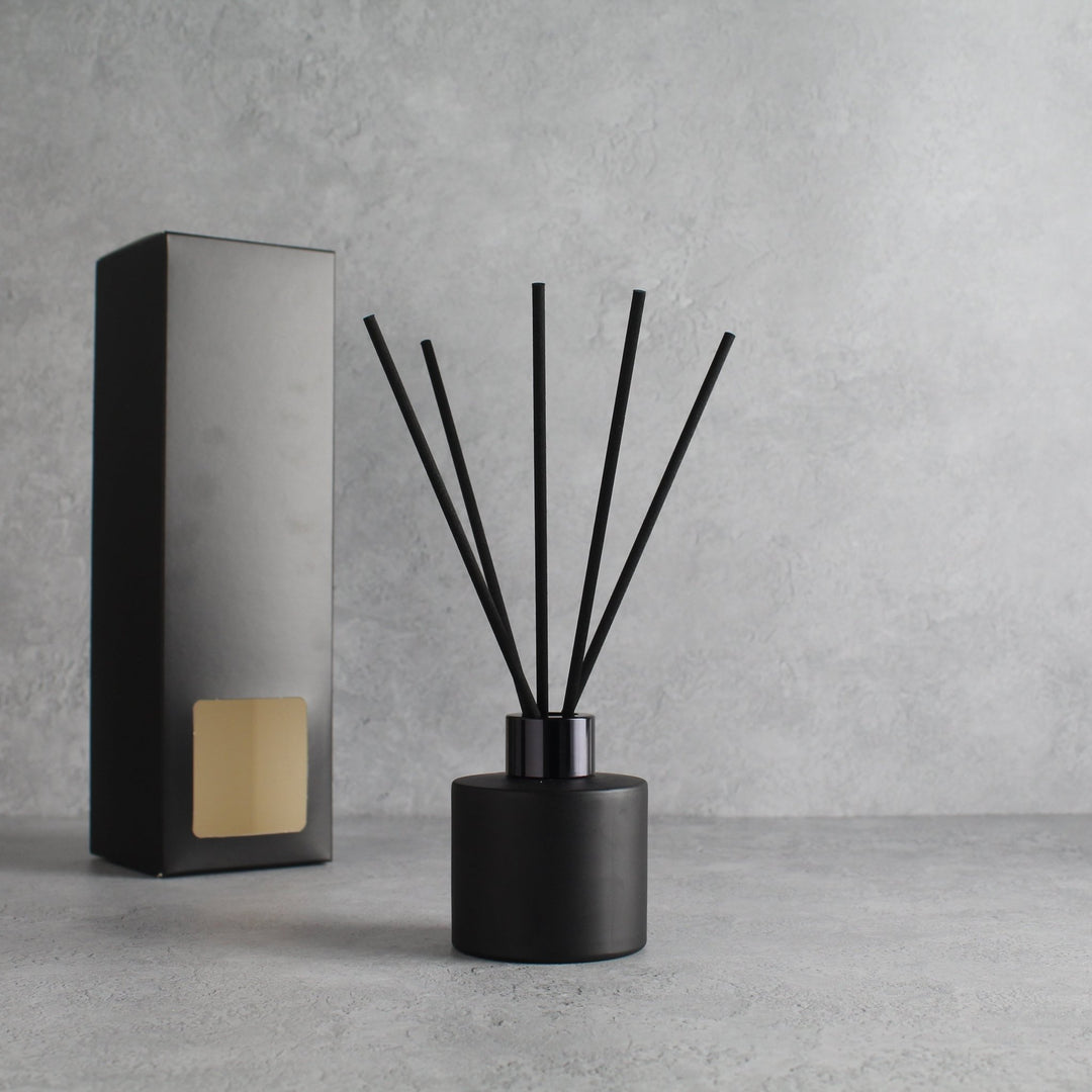 Matte Black Glass Reed Diffuser For Oils | Free Shipping | Namie ...