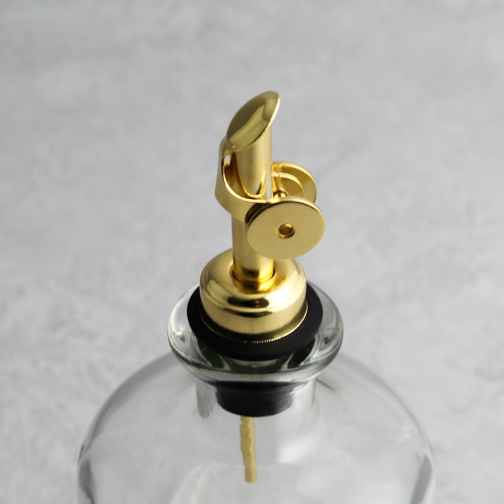 Clear Glass Oil Bottle - Namie Home