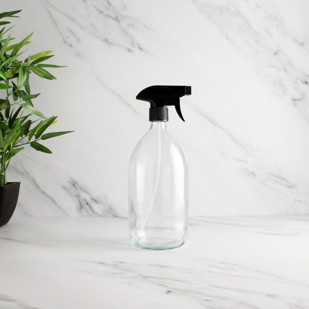 Clear Glass Spray Bottle - Namie Home