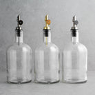 Clear Glass Tall Neck Oil Bottle - Namie Home