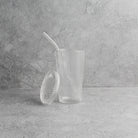 Glass Coffee Cup With Straw - Namie Home