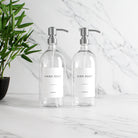 Hand Soap & Dish Soap Clear Plastic Set - Namie Home