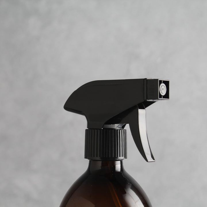 Labelled Amber Glass Spray Bottle - Namie Home