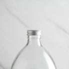 Labelled Clear Glass Bottle With Screw Cap - Namie Home