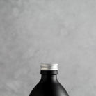 Labelled Matte Black Glass Bottle With Screw Cap - Namie Home