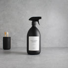 Labelled Matte Black Glass Spray Bottle - Namie Home